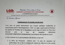 POLITIQUE : Voici la contre-attaque béton du parti LGD de MATATA PONYO qui contredit Guylain NYEMBO, le Dircab de Fatshi